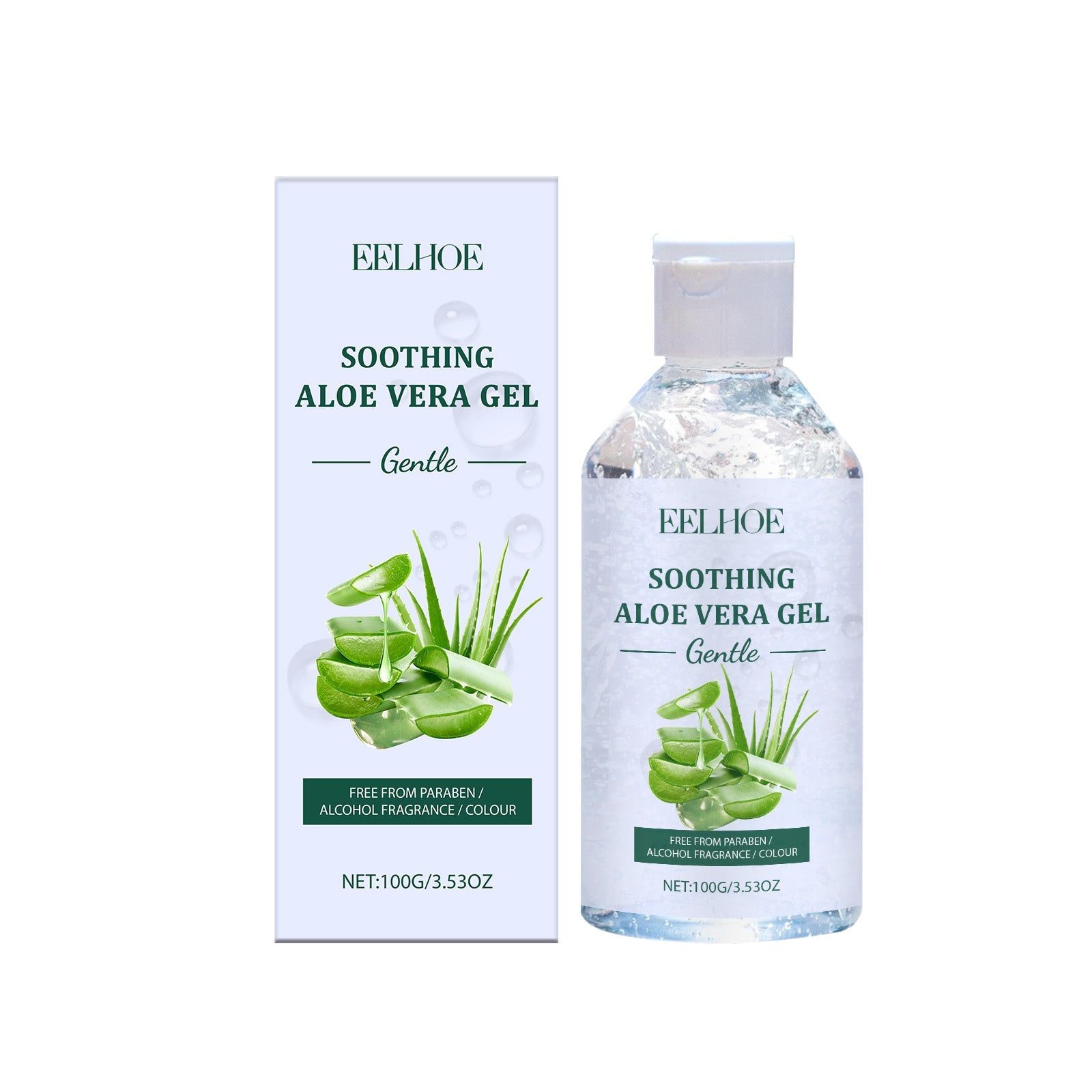 Aloe Vera Gel for Skin Care, Hydrating, Nourishing, Natural Glow, Moisturizer ,100g