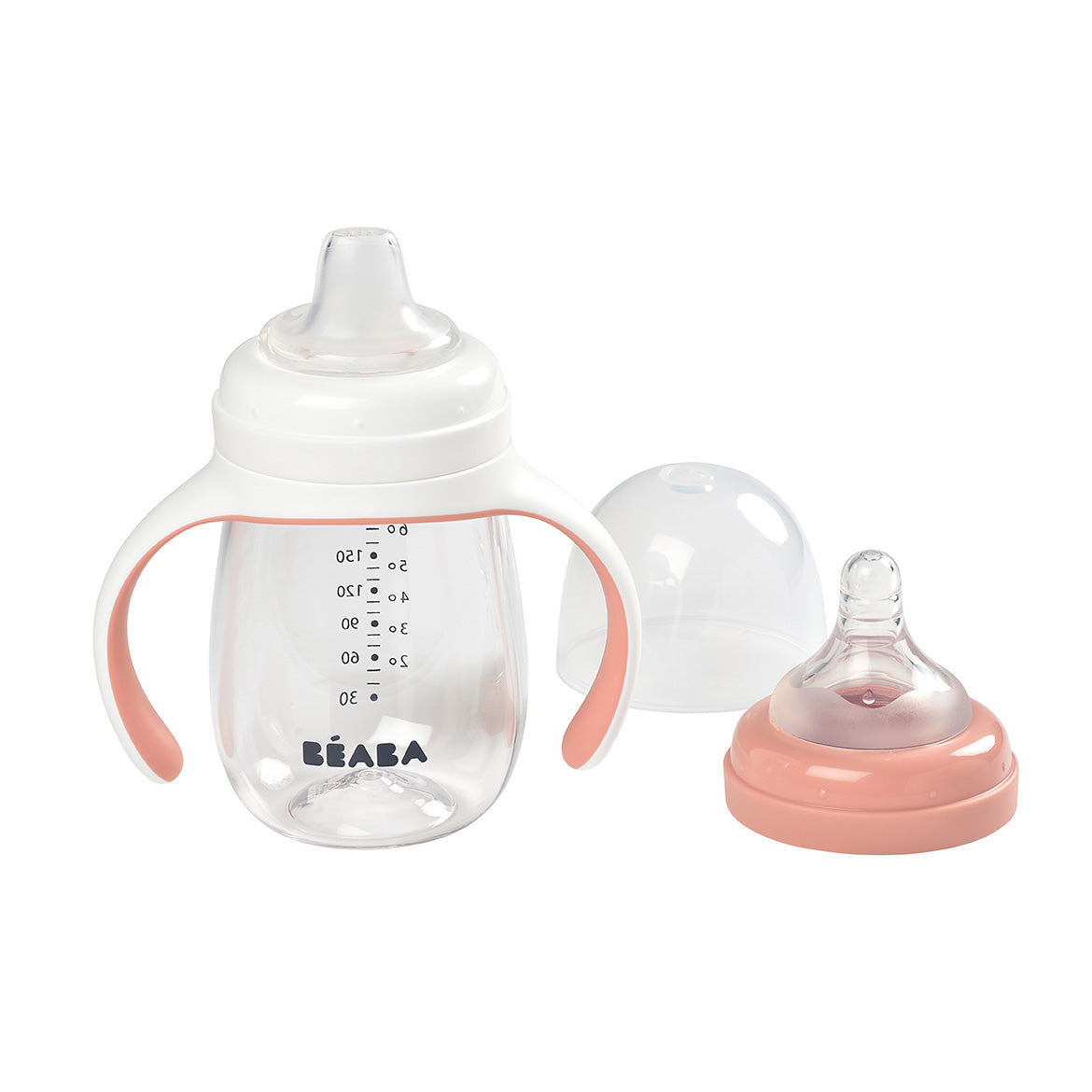 Beaba 2-in-1 Learning Cup Old Pink
