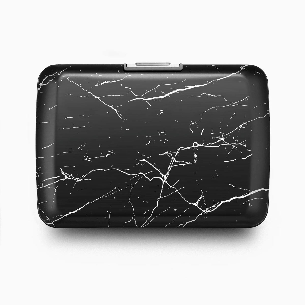 Ogon Oslo Aluminum Wallet Small Case Card Holder V2, Marble