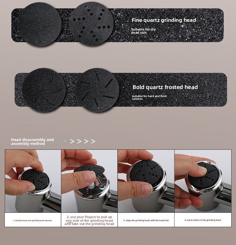 Electric Foot Callus Remover Kit, USB Rechargeable Professional Pedicure Tools with 3 Grinding Disks