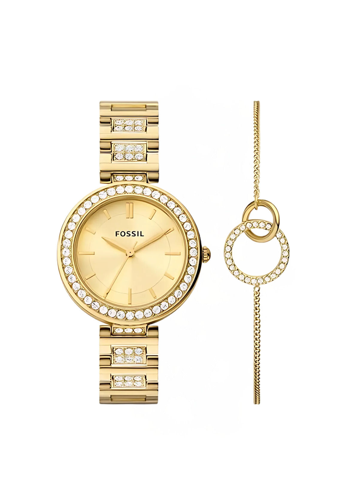 Fossil Womens Watch with Bracelet set - 15435986