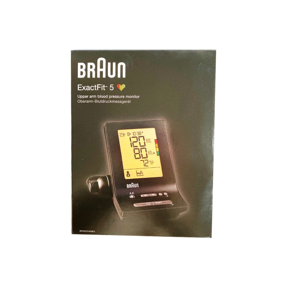 Braun Bp6200 Exactfit 5 Upper Arm Bp Monitor