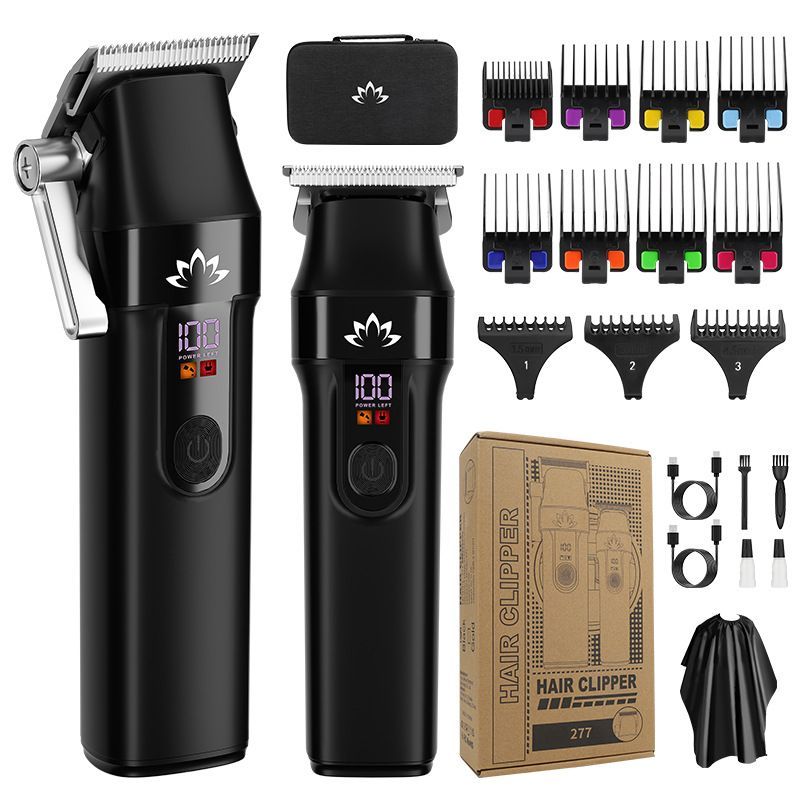 2-in-1 Hair Clipper with 11 Combs