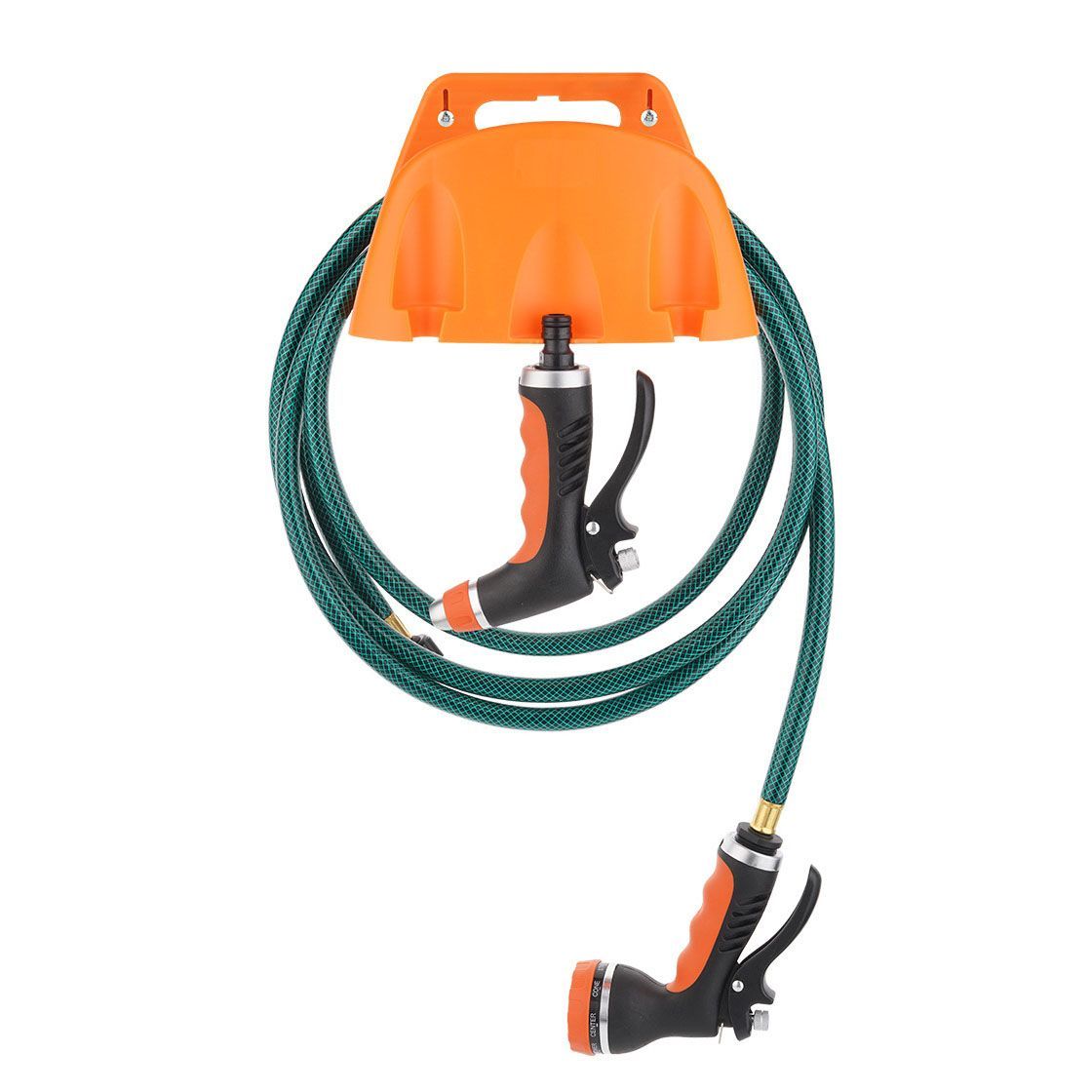 Garden Irrigation Hose Pipe Hanger Wall Mounted Holder Plastic Storage Rack
