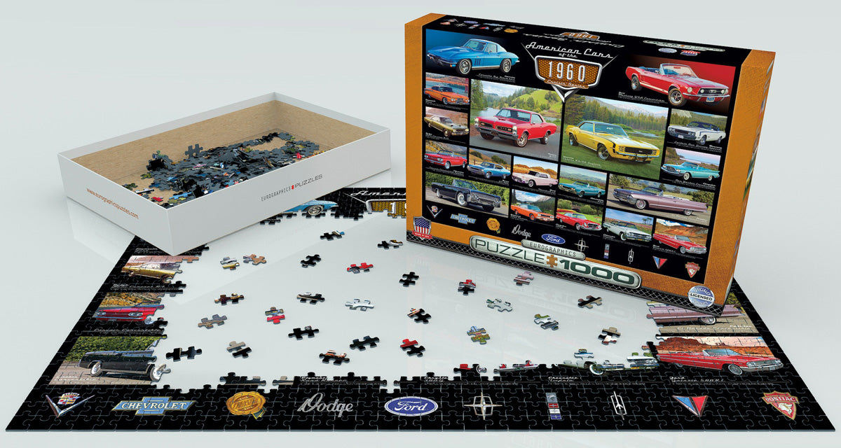 American Cars Of The 1960S-1000 Pcs