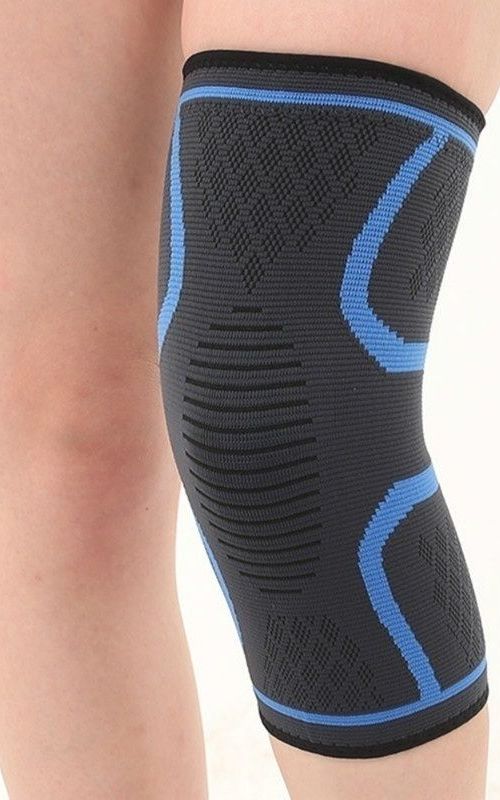 2 Pack Knee Brace Compression Sleeve Support For Men Running Riding Silicone Antiskid Knee