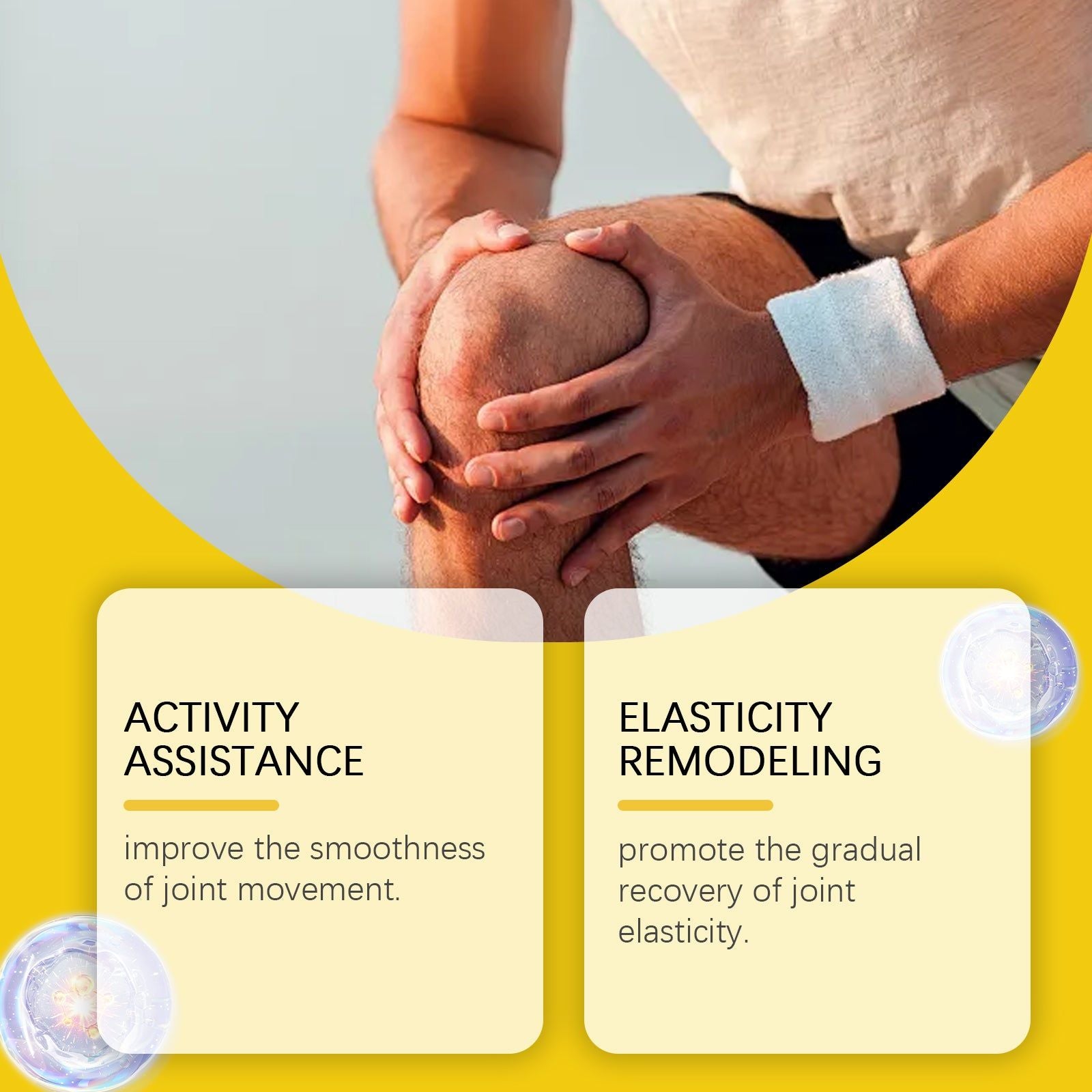 Bee Venom Joint Care Cream, Natural Body Care for Pain Relief and Flexibility ,50g