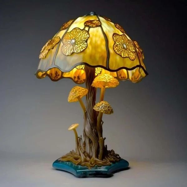 Colorful Mushroom LED Table Lamp USB Night Light