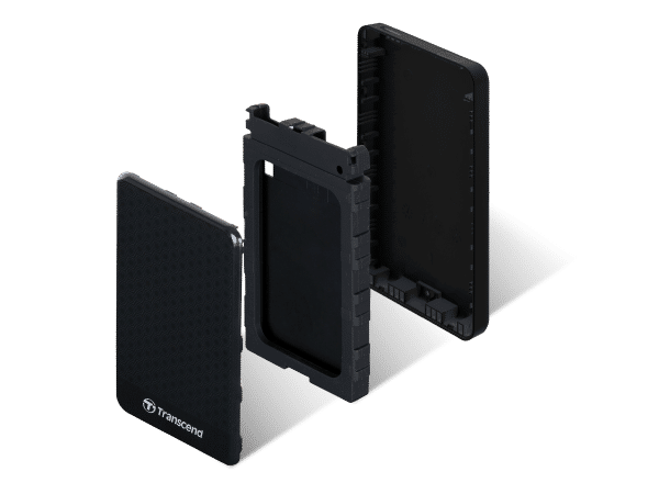 Transcend TS2TSJ25A3K, 2TB, 2.5" Portable HDD,StoreJet A3, Black