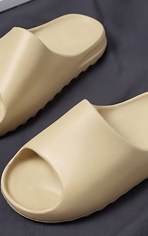 Pillow Slides Shower Slippers Indoor Anti Slip Soft Bottom Shoes Quick Drying Thick Soled Sandals