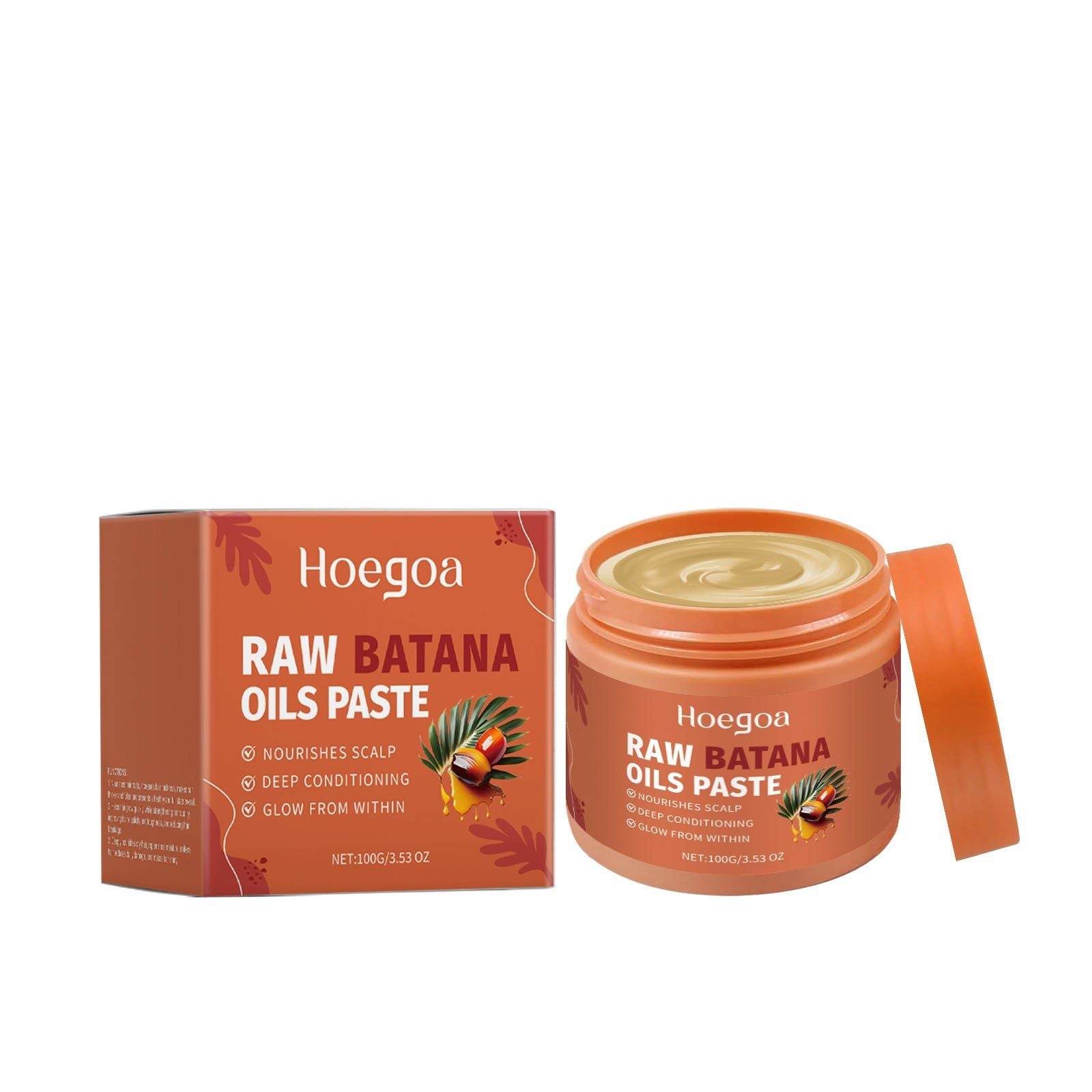 Batana Oil Hair Mask for Nourishing, Moisturizing, Repairing, and Brightening Dry Hair ,100g
