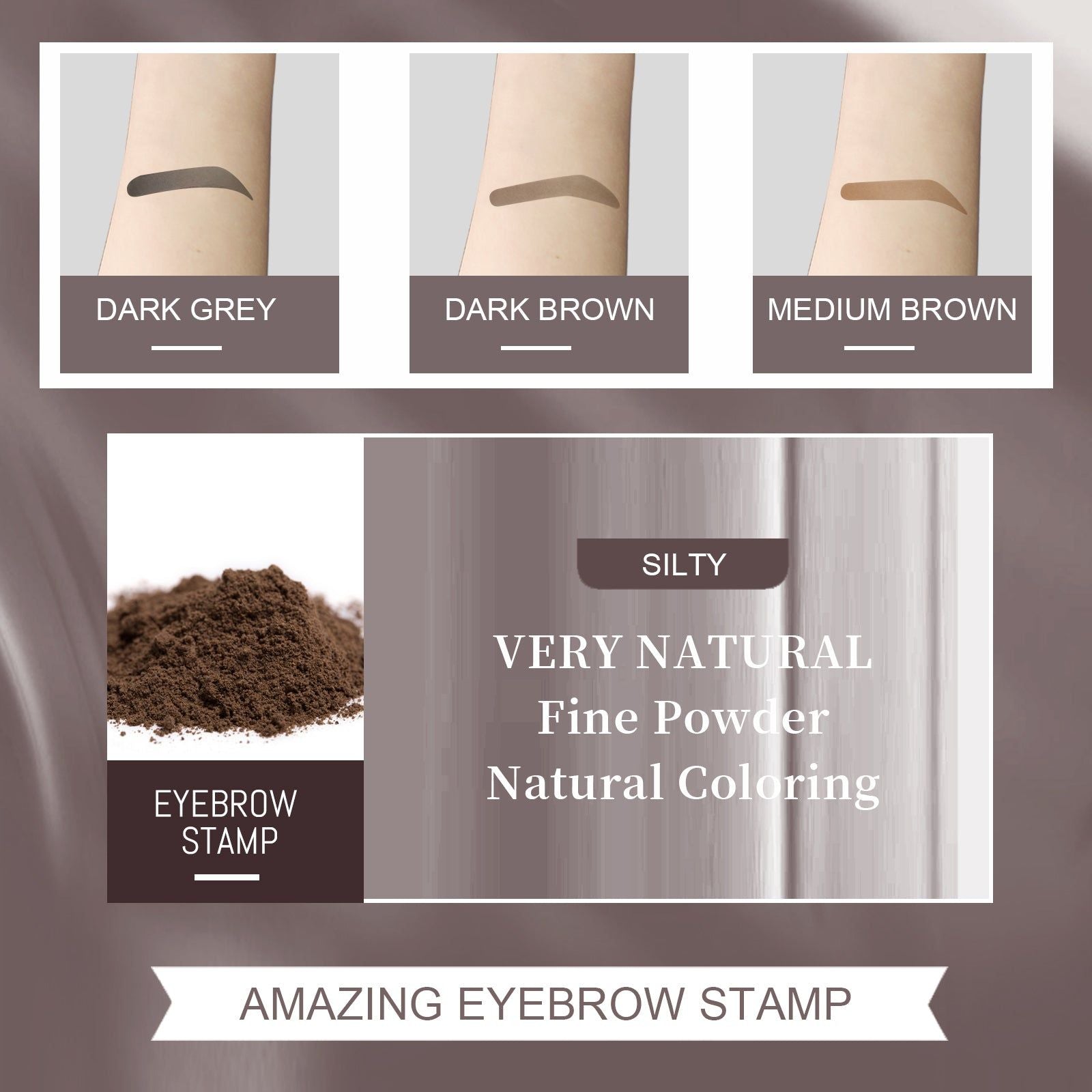 Create Perfect Natural Brows Fast, Waterproof Eyebrow Kit for Effortless Makeup ,1set