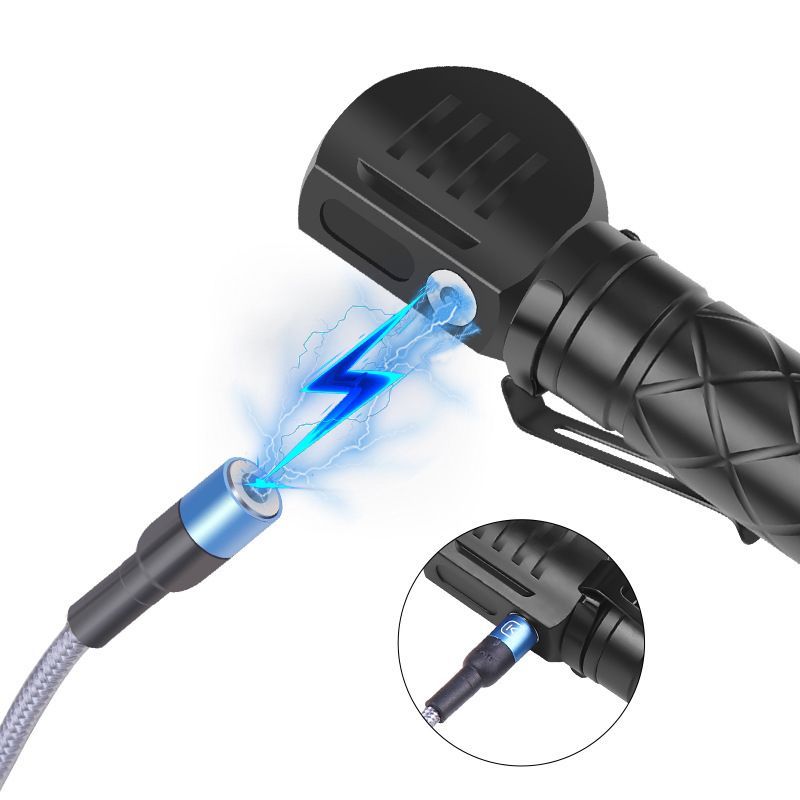 Magnetic LED Headlamp USB Rechargeable Flashlight 800LM Waterproof Camping Torch