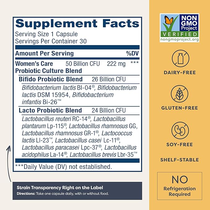 RenewLife UF VAGINAL FORMULA 50B 30C