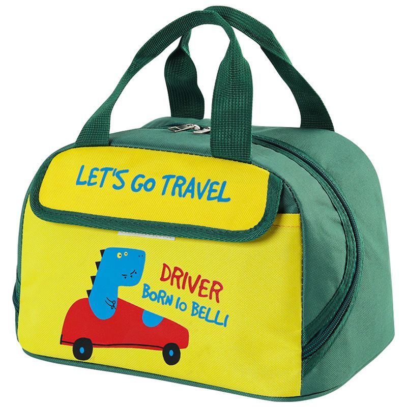 Kids Dinosaur Insulated Lunch Bag Thermal Tote