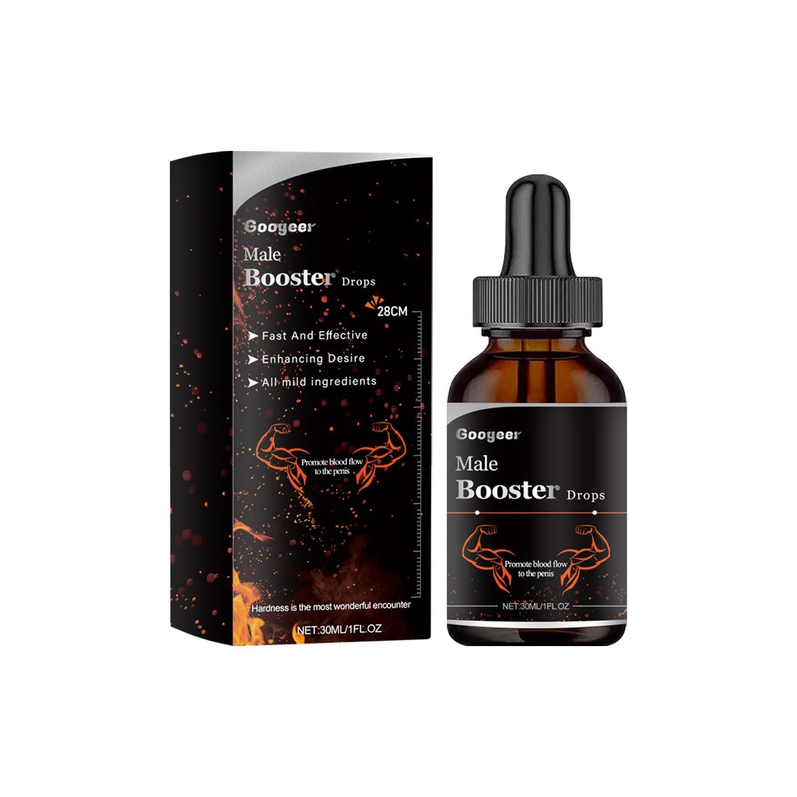 Boost Male Vitality, Lasting Power, Natural Herbal Supplement for Body Care ,30ml
