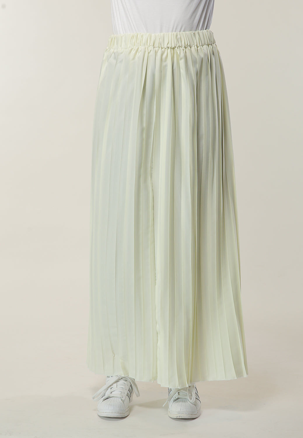 MOiSTREET Long Pleated Skirt