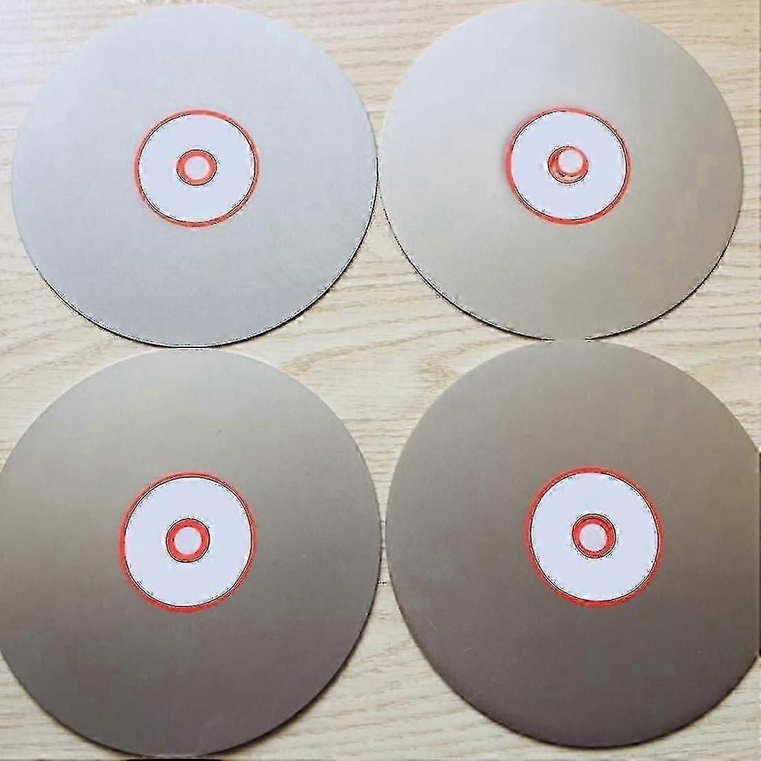 4pcs Diamond Polishing Discs 600 to 3000 Grit 6 Inch