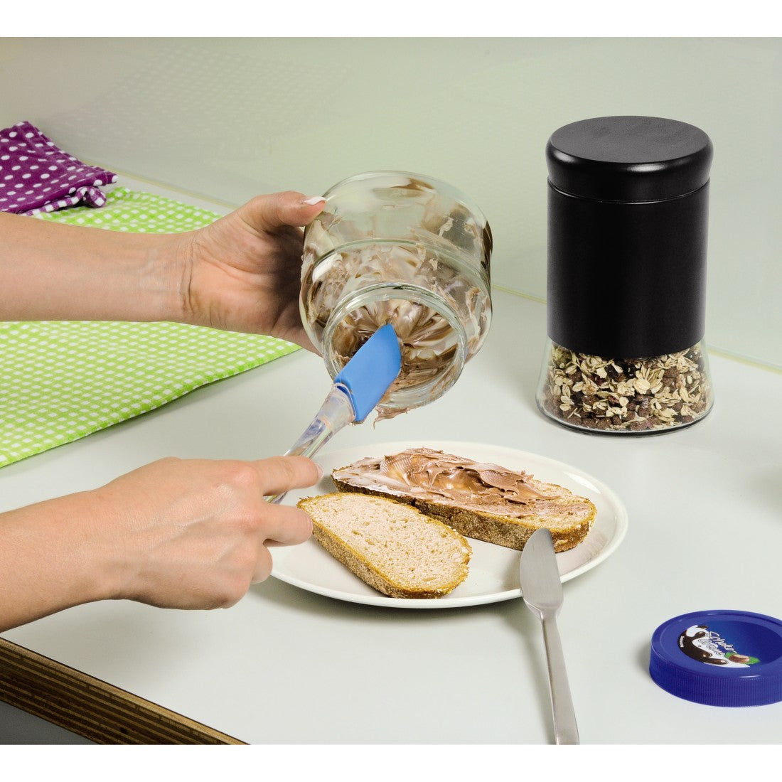 XAVAX 111510 Dough Scraper Set Or Butter knife set