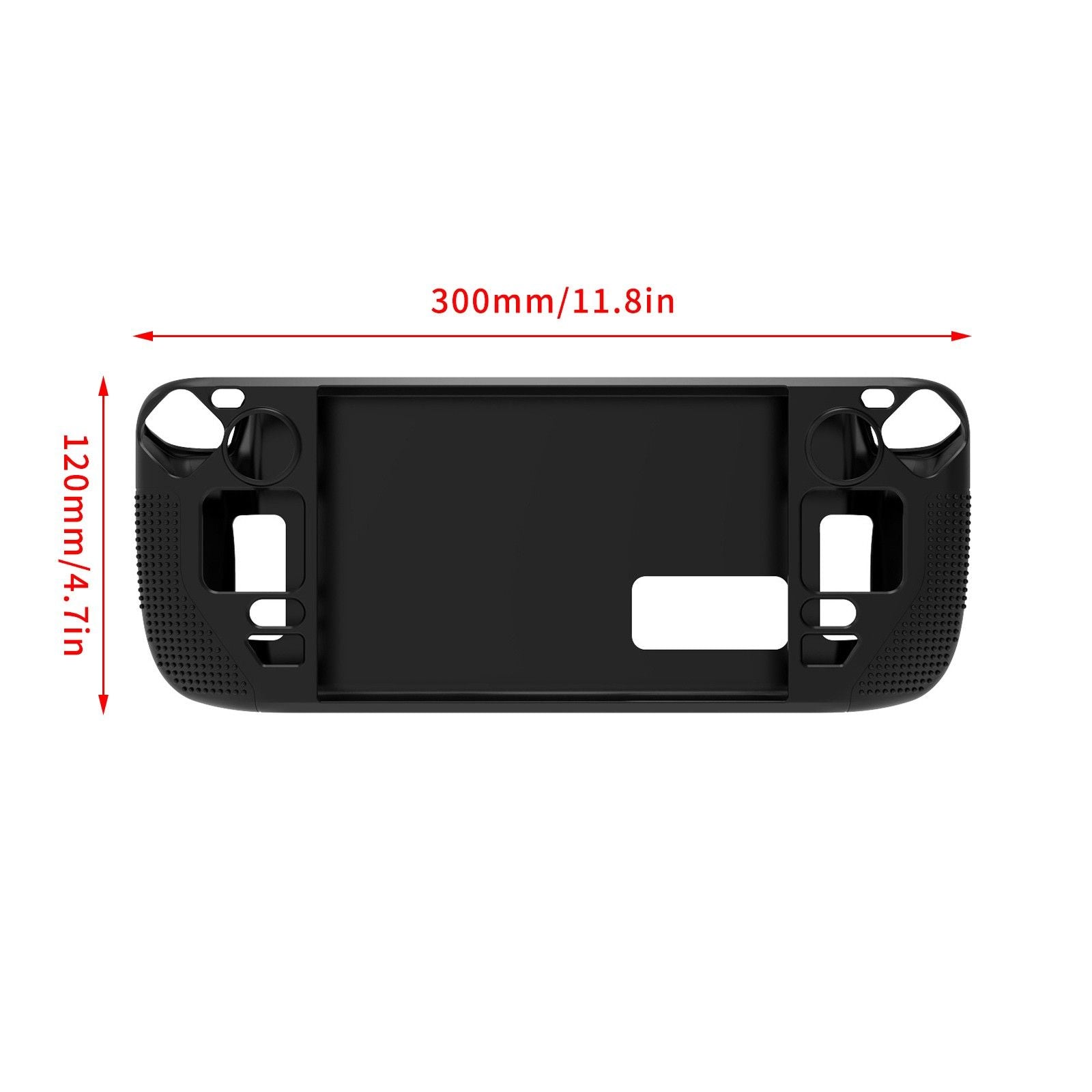 Silicone Game Console Case Anti Slip Protective Cover For Steam Deck