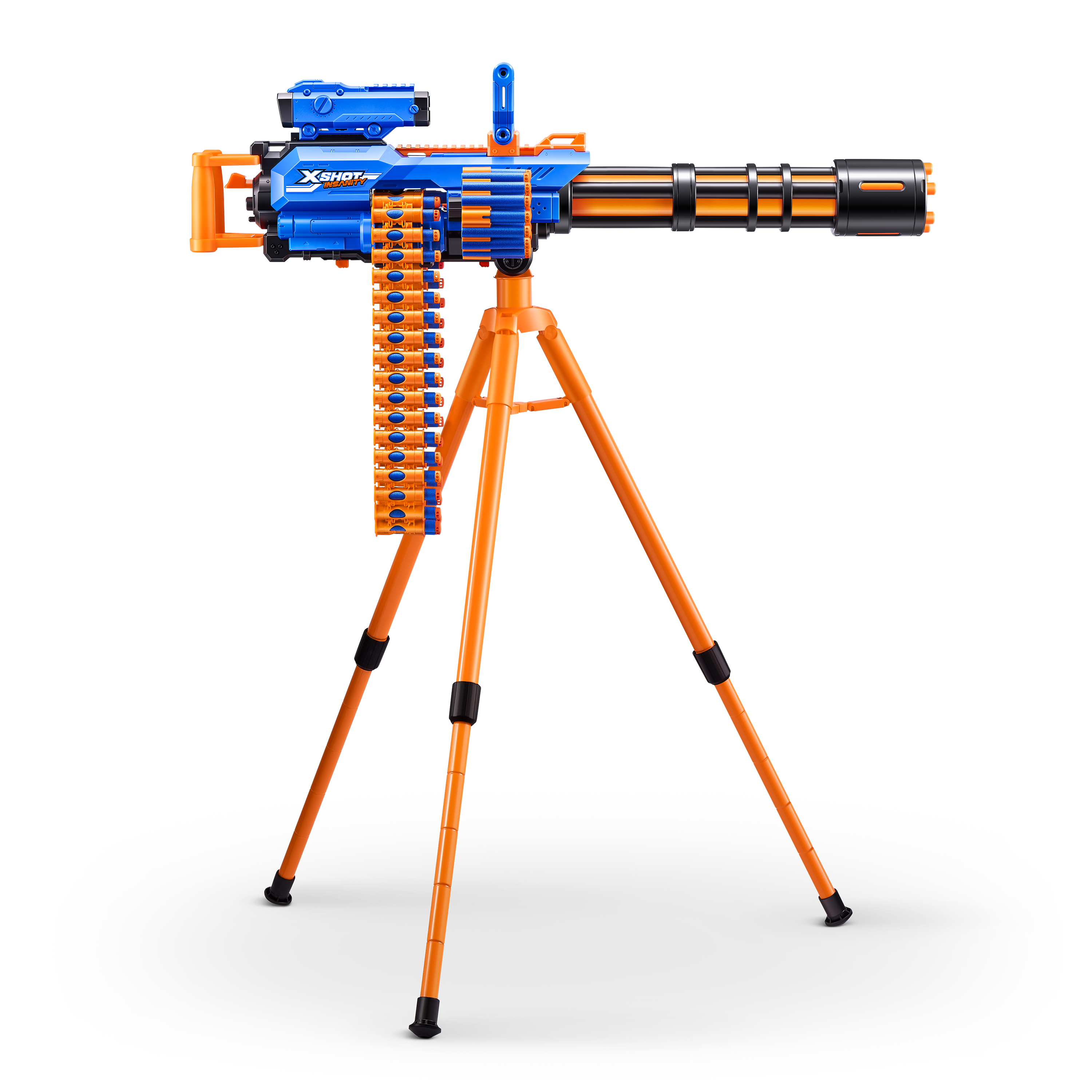 X-Shot Insanity Motorized Age Fire Gatling Gun w/ Tripod