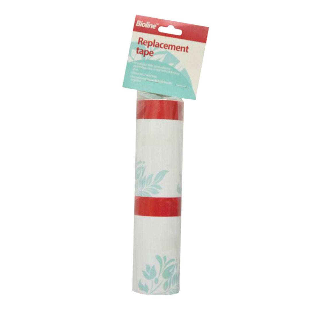 Bioline Pet Roll Replacement Tape, White, Count 60, 10x4cm