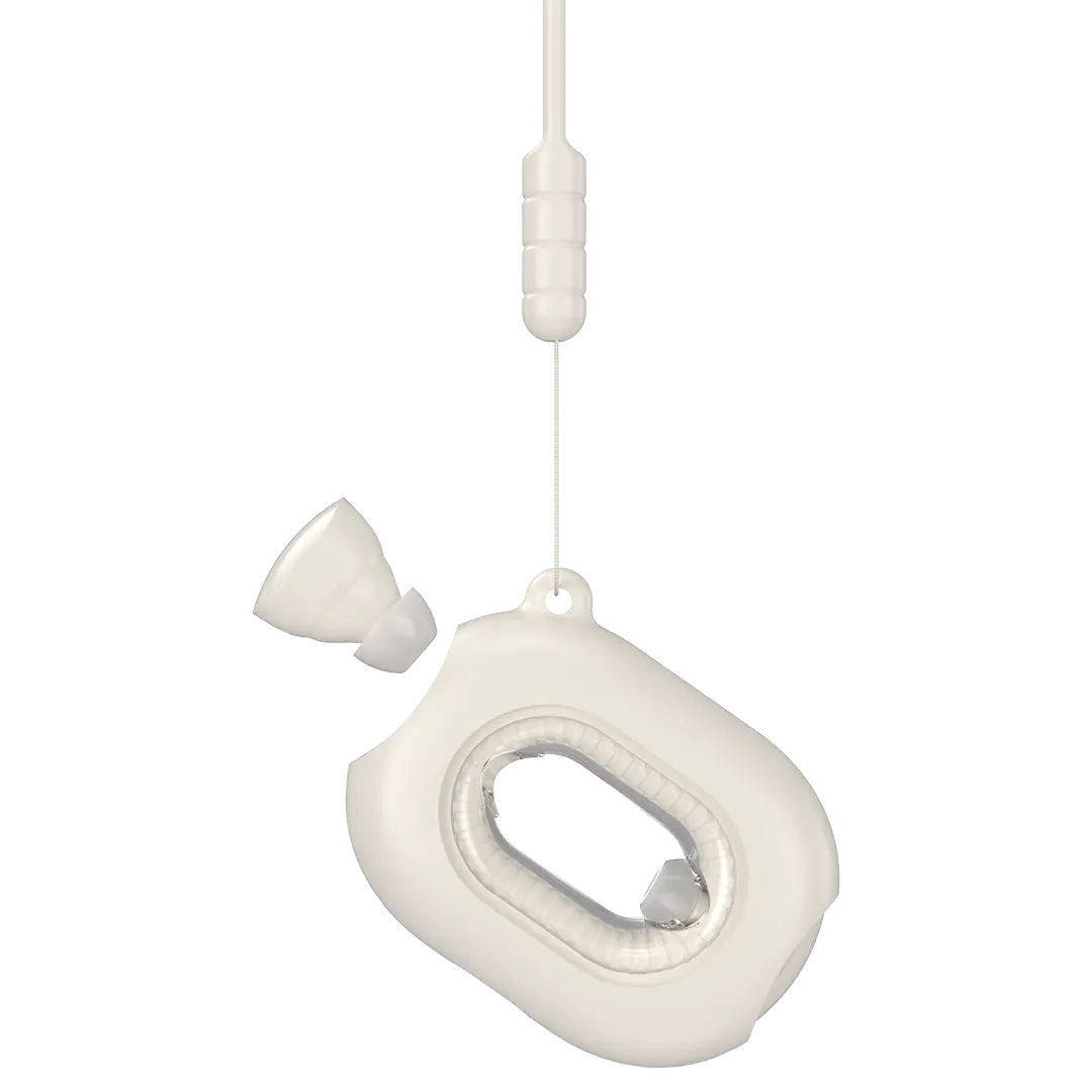 Levelo Oslobuds 250Mah Wireless Earbuds, Ivory