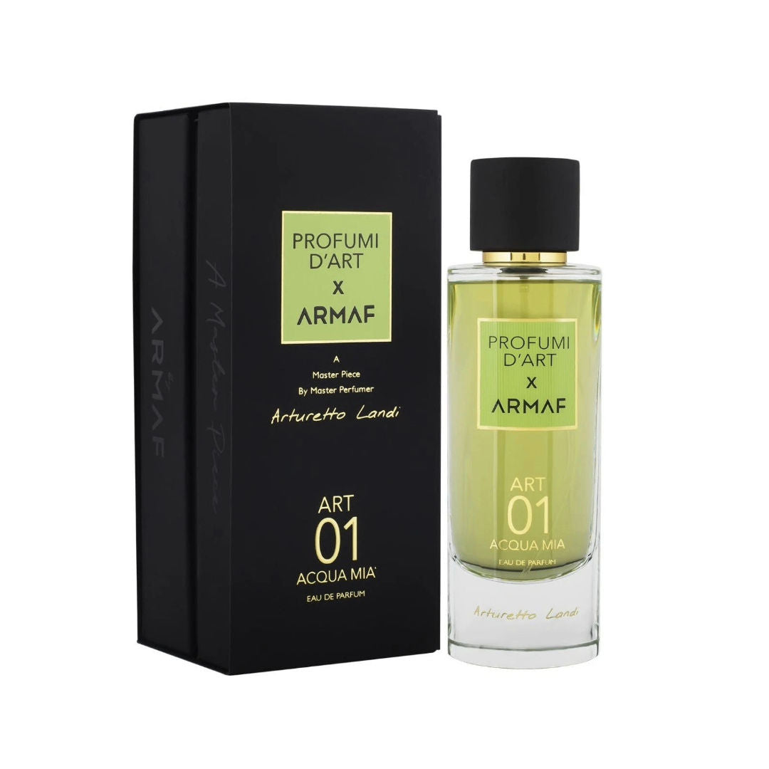 Armaf Profumi D’Art X Unisex Art 01 Acqua Mia Eau de Parfum, 105ml
