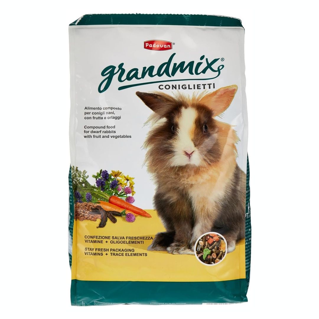 Padovan Grandmix Coniglieti Bunnies For Rabbit, 3kg