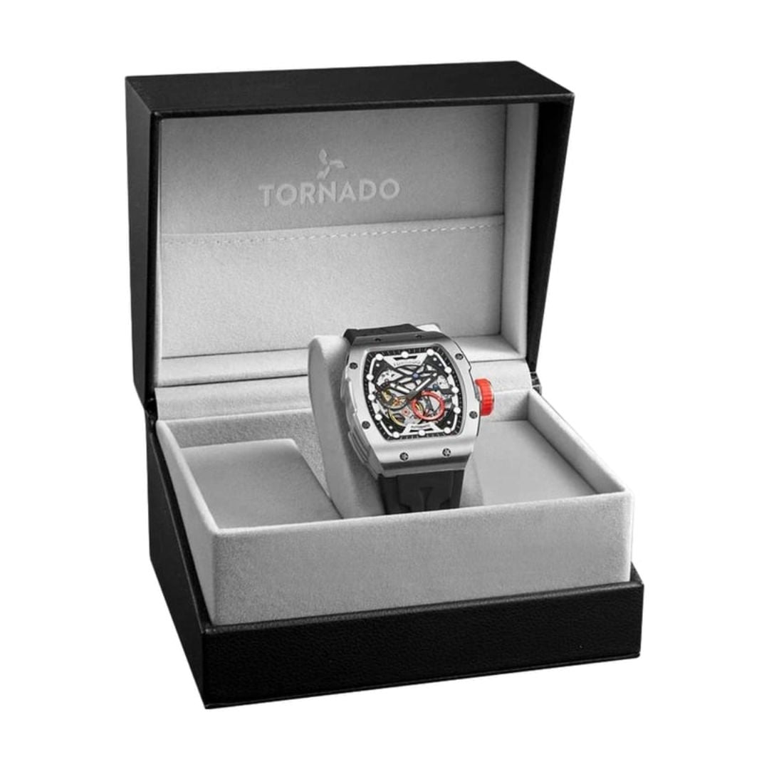 TORNADO Autonova Men's Automatic Silicon Strap Watch