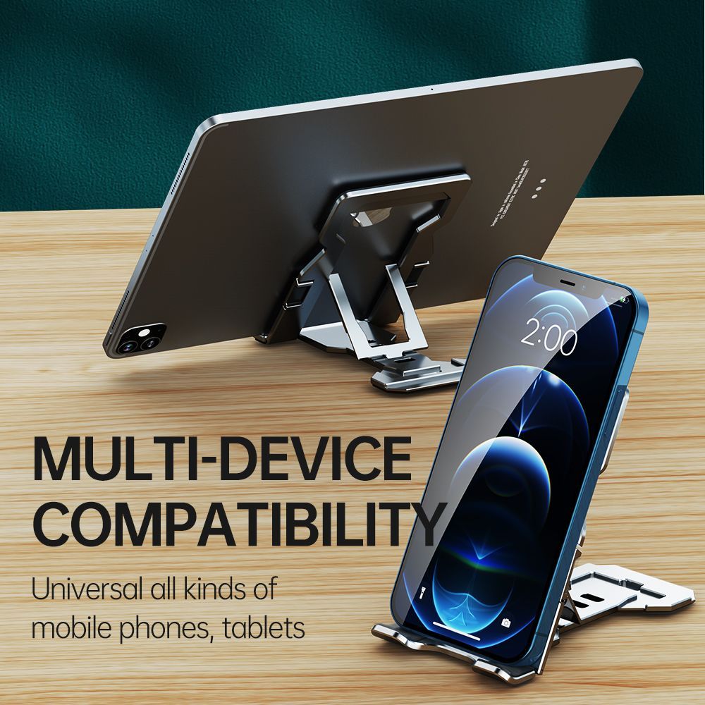 Foldable Mobile Phone Holder Ultra-thin Cradle Cell Phone Stand Phone Bracket Desk Stand
