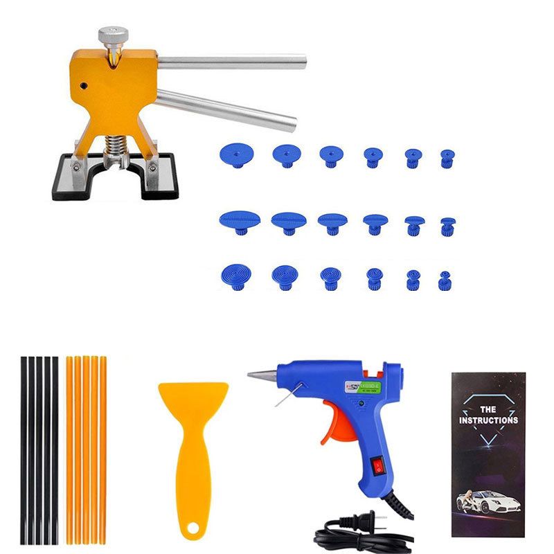 Car Paintless Dent Repair Kit Auto Dent Removal Tools Damage Remover Puller Lifter