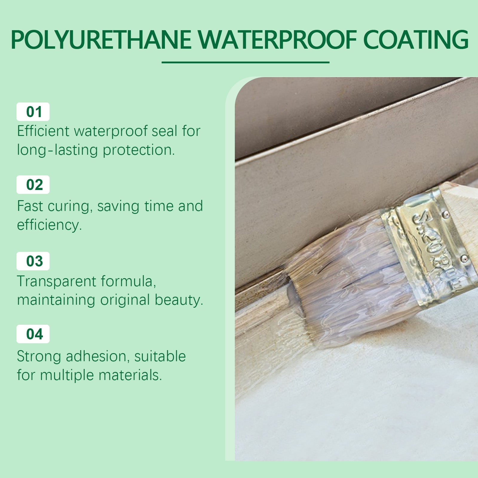 Leakproof Waterproof Glue for Home, Bathroom, Window Sills, Fast Dry, Clear, Strong Adhesion ,100g