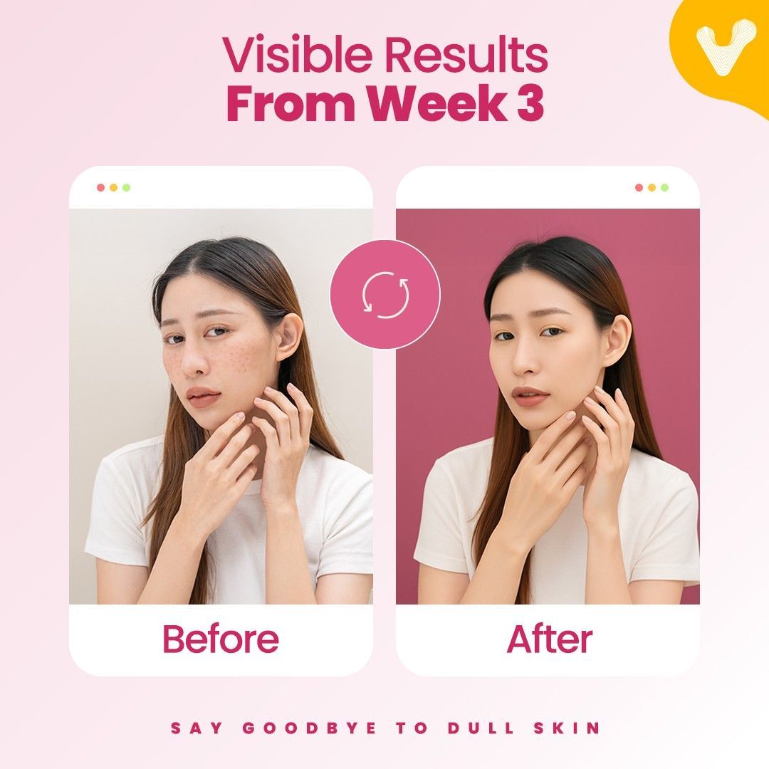 Valeo Glutathione+ Effervecent Tabs and Apple cider vinegar capsule's 60