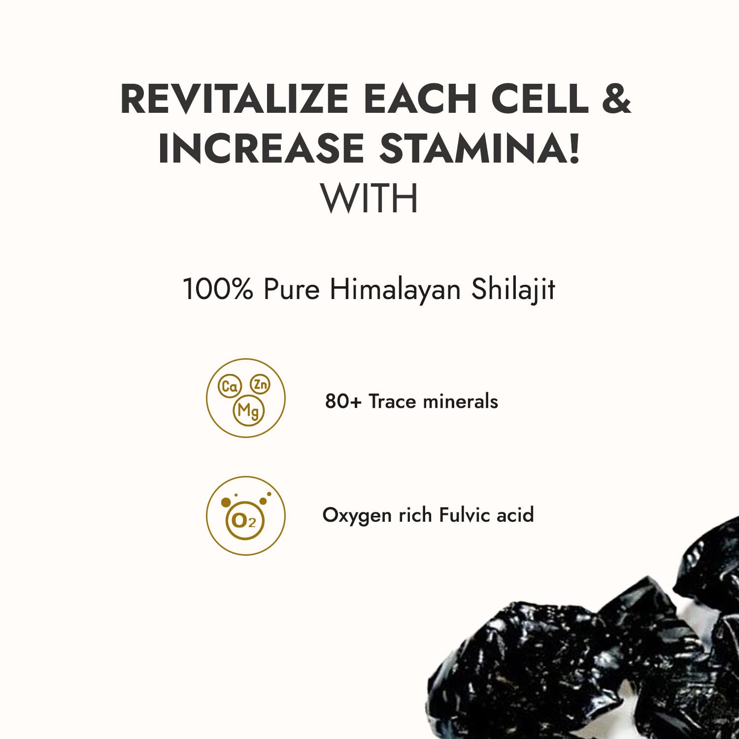 Kapiva Himalayan Shilajit/Shilajeet Resin 20g - For Endurance and Stamina | Contains Lab Report - Super Saver Pack Of 2