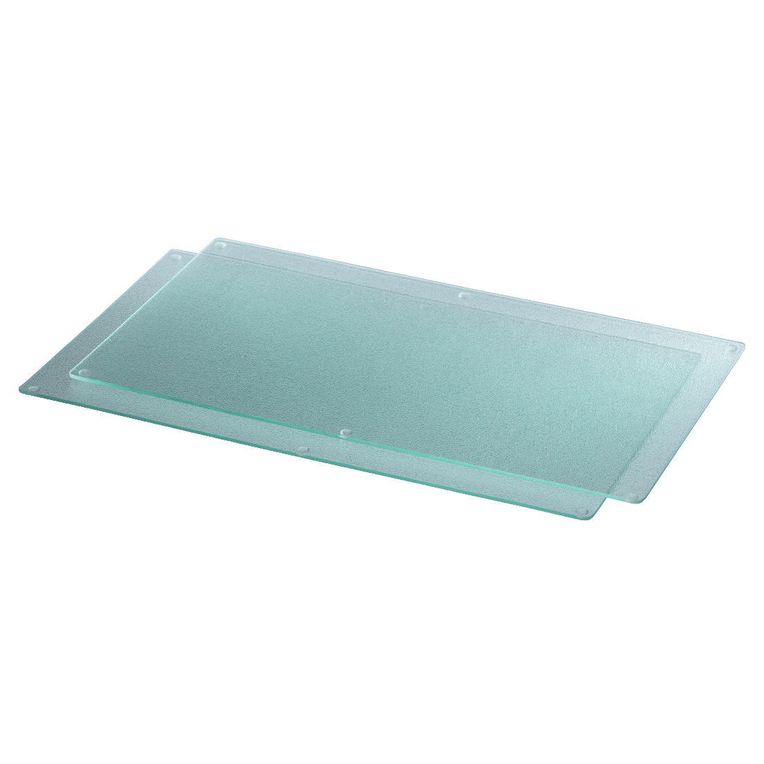 XAVAX 111011 Stove Cover Plate, pack of 2, "Clear" design, 52 cm x 30 cm