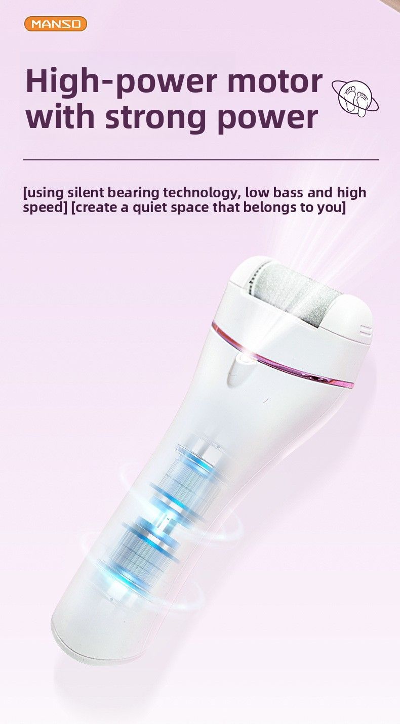USB Rechargeable Electric Foot Callus Remover for Home