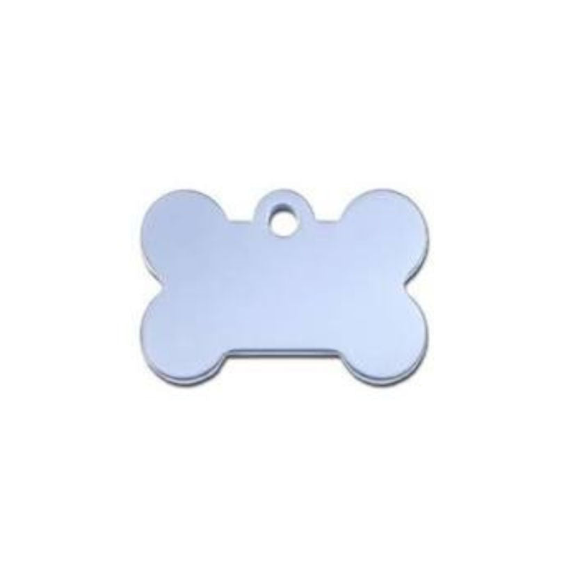 Hillman ID Tag - Small Bone Pastel