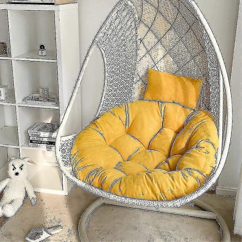 Rattan Hanging Egg Chair Cushion for Swing Balcony Rocking Seat
