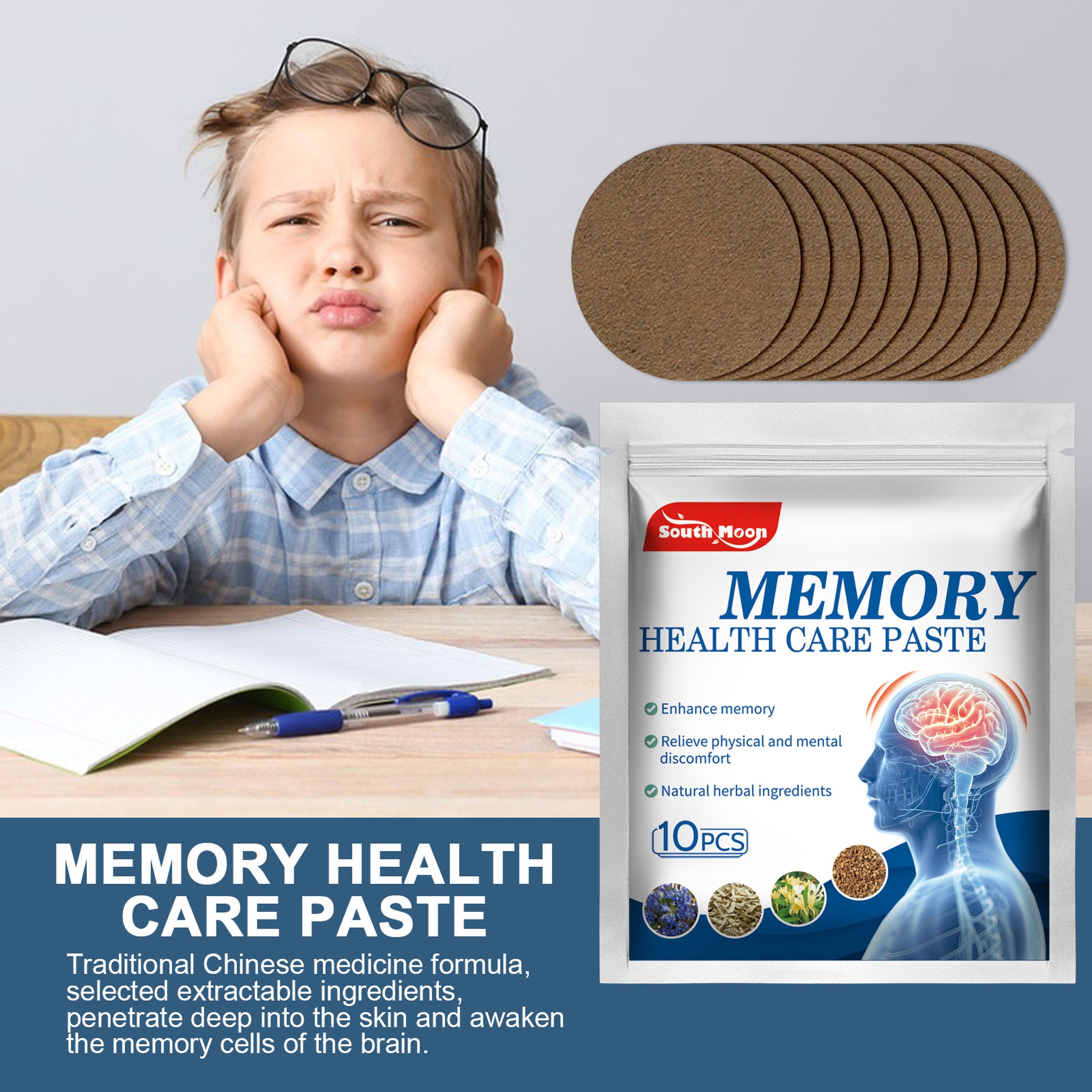 Boost Memory Naturally, Body Care Patch for Brain Health, Improve Forgetfulness ,10pcs