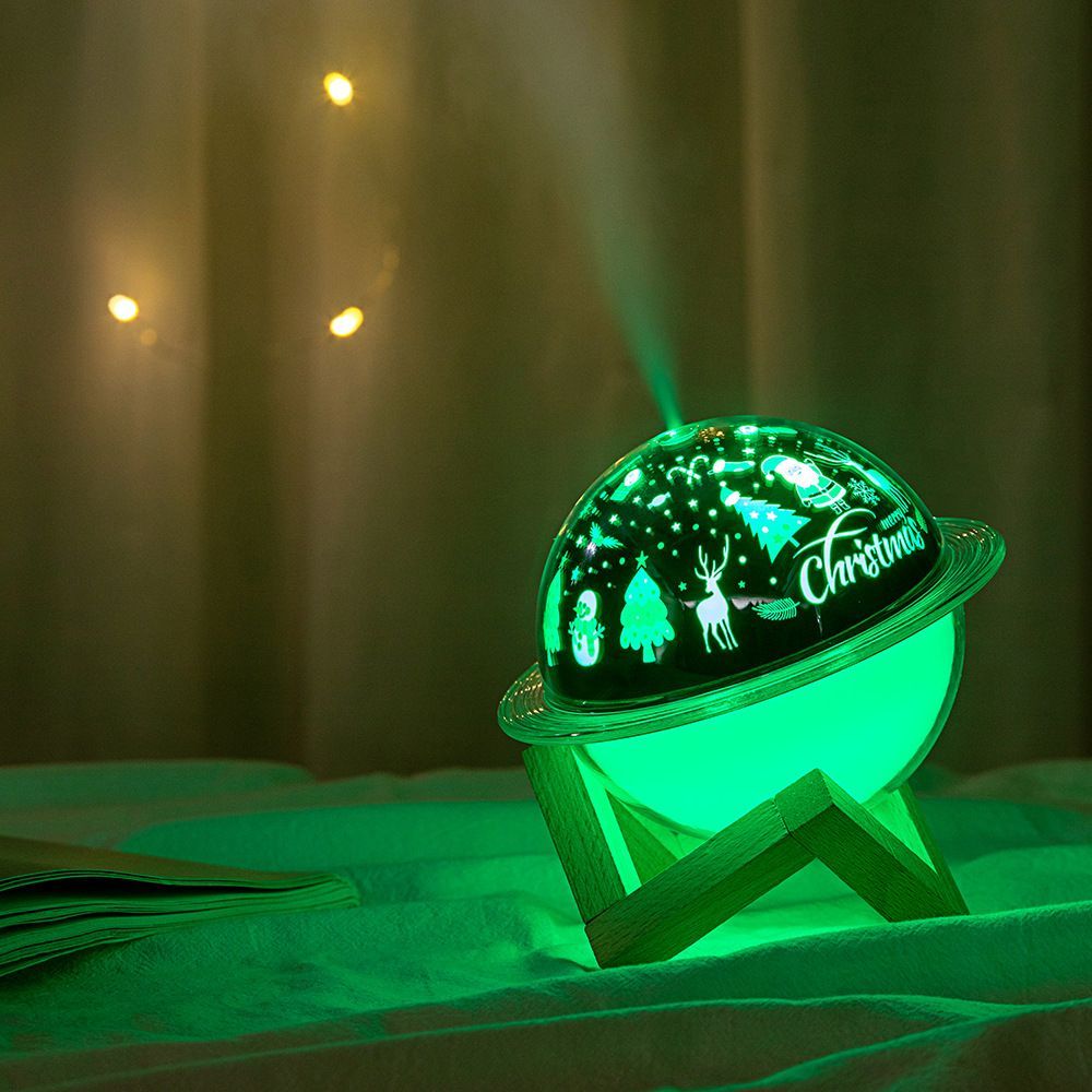 Planet Humidifier Household Aroma Diffuser Night Light Air Diffuser Mist Purifier Spray