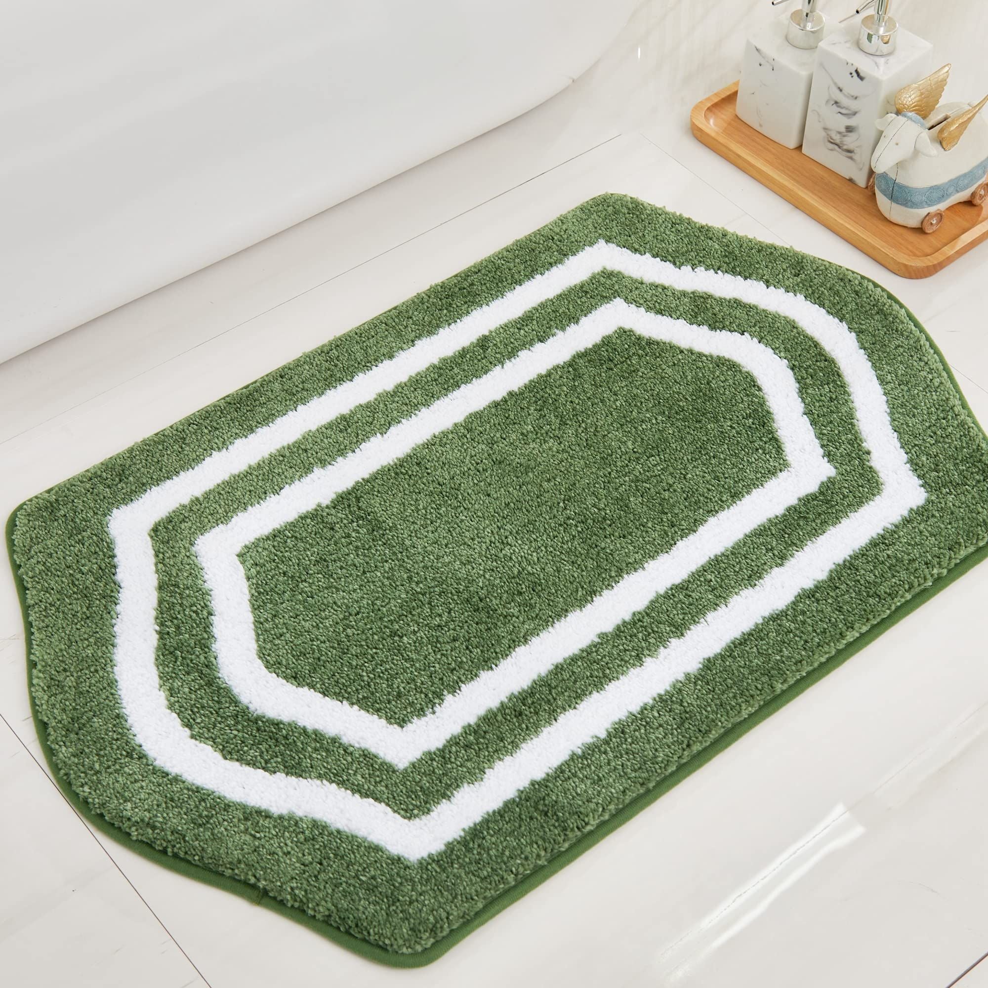 AIESY® Extra Thick Linen Anti-Slip Soft Bath Mats