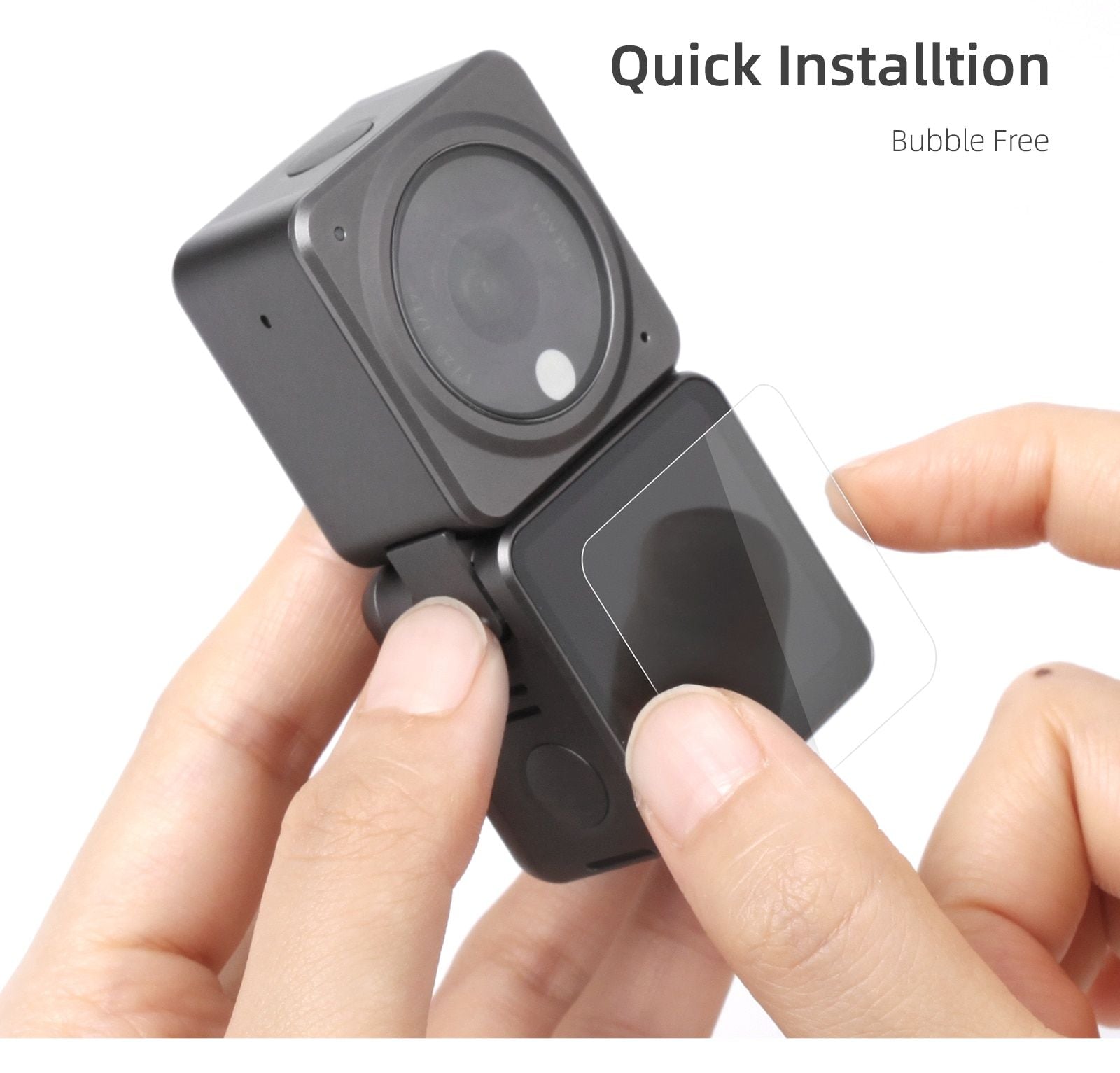 Screen Protector For DJI Action 2 Tempered Glass Screen Lens Protector Camera Accessories