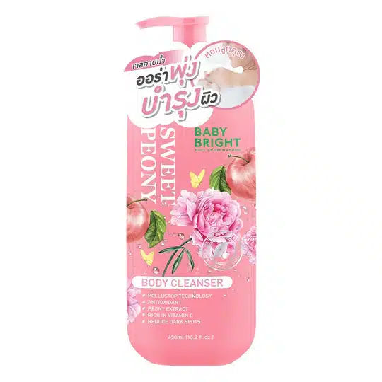 منظف الجسم Sweet Peony 450 مل Baby Bright (B)