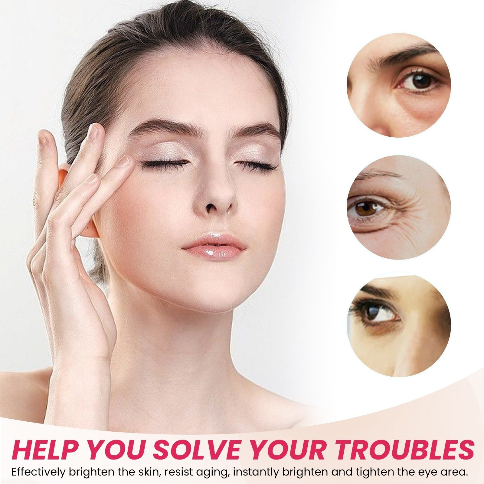 Eye Cream for Firming Skin, Reduce Wrinkles, Brighten & Moisturize, Anti Aging ,20g