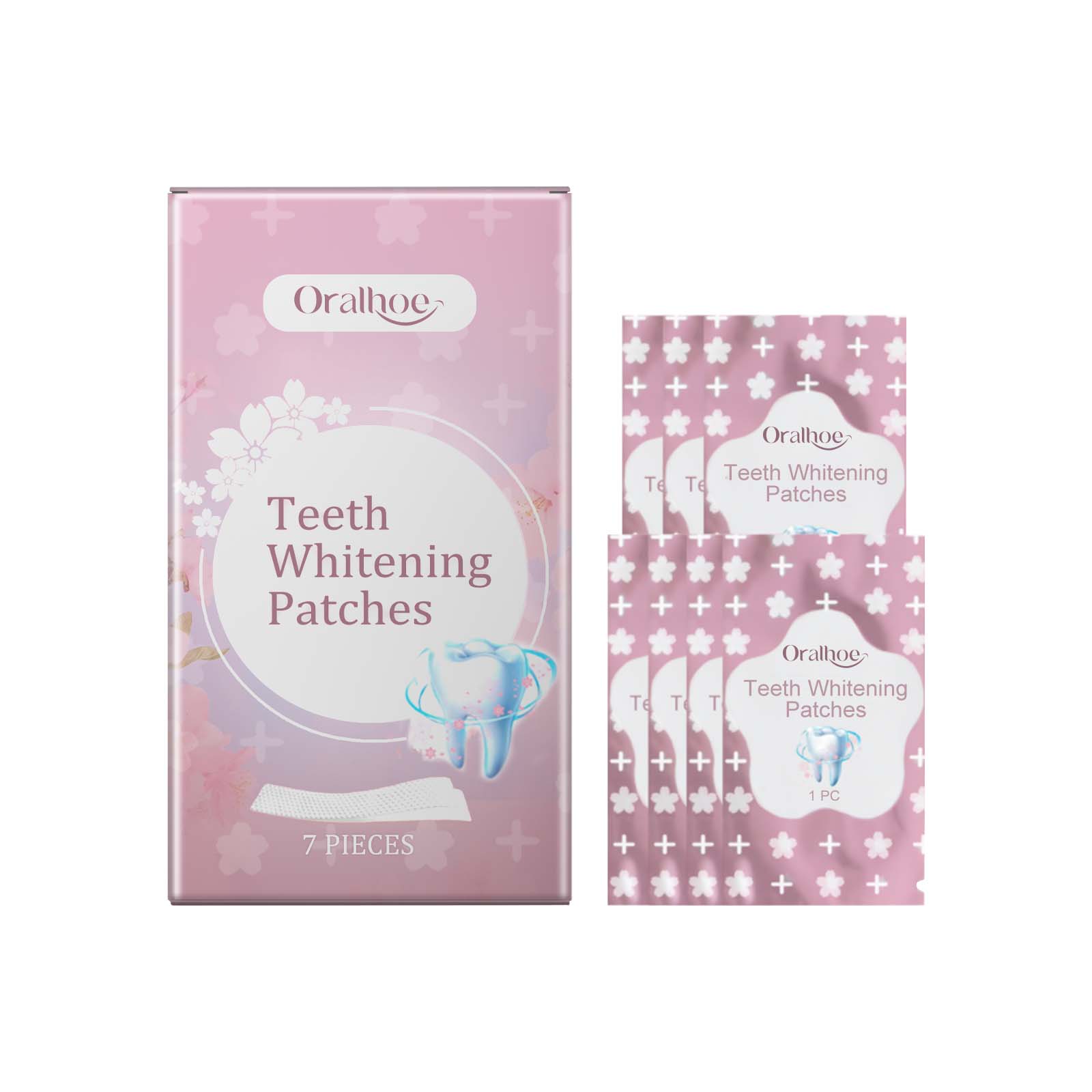 Brighten Teeth Instantly, Dental Care, Stain Remover, Fresh Breath, Easy to Use ,7pieces