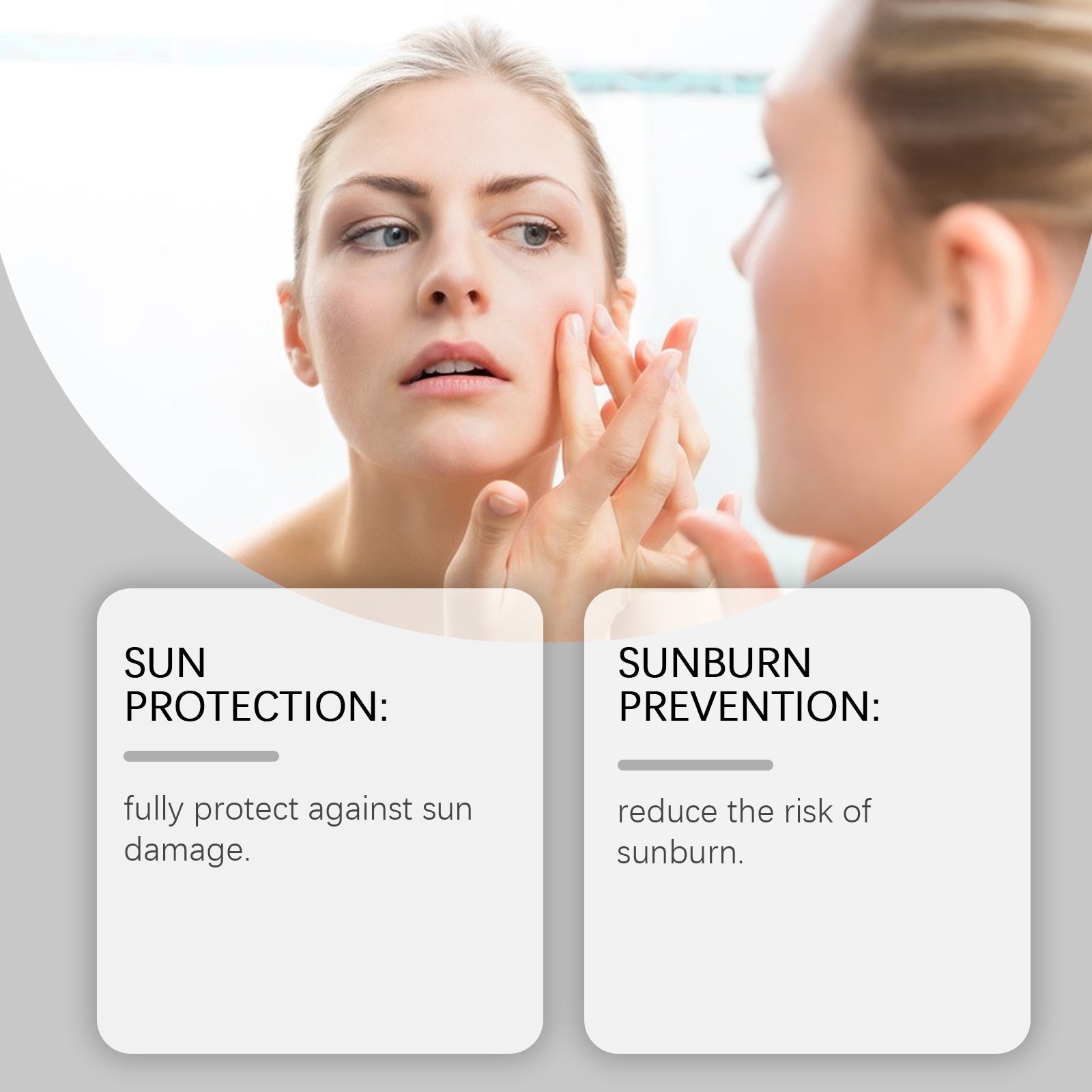 Daily Protection Cream, Soothing, Moisturizing, Non-Greasy, Sun Shield ,100g