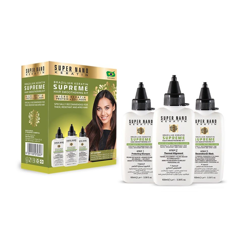 Supreme Hair Brazilian Keratin Kit, 3x100ml