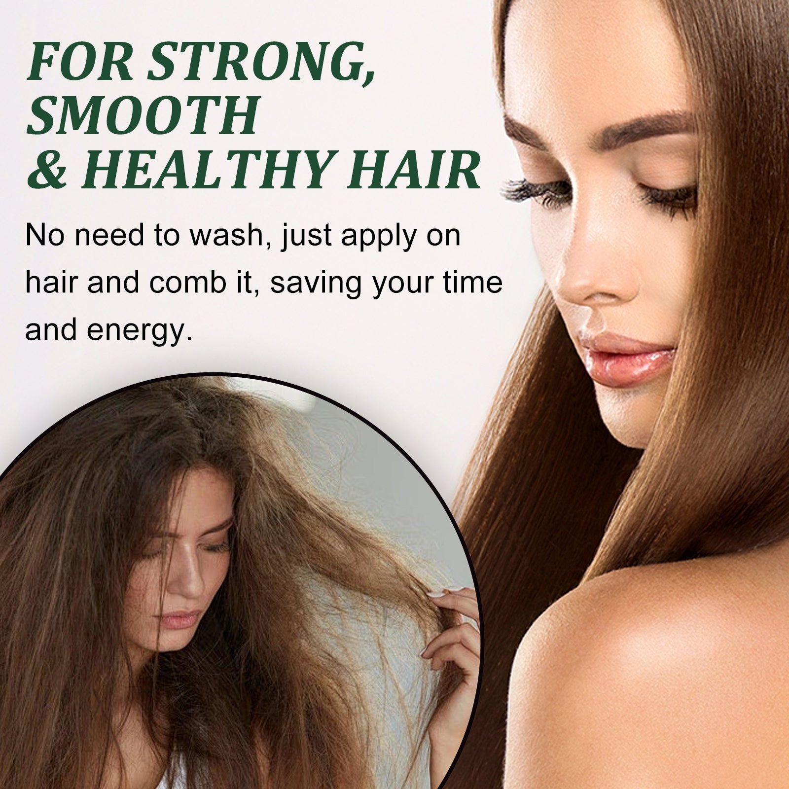 Amla Leave-In Hair Conditioner, Nourishing Hair Care for Dry, Fluffy, and Healthy Hair ,100g
