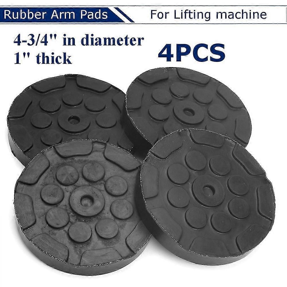 4pcs/set Round Soft Rubber Arm Pads For Car Auto Lift Truck